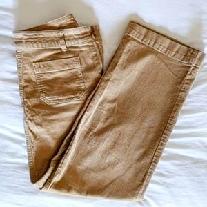 GAP Corderoy pants high-rise wide leg